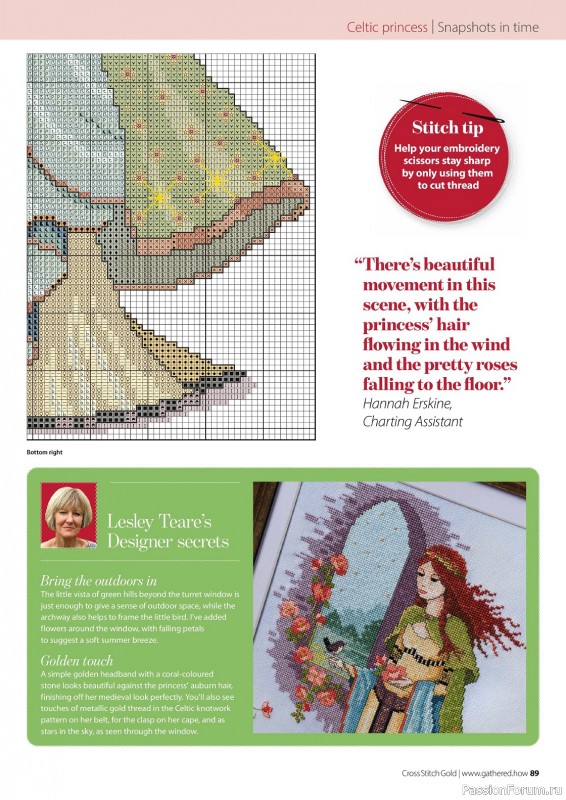 Коллекция вышивки в журнале «Cross Stitch Gold - Figures Collection 2023»