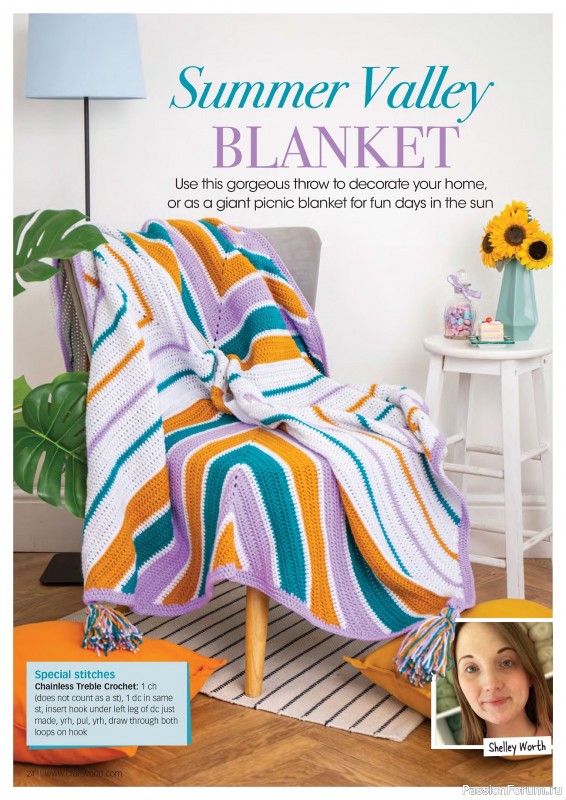 Вязаные проекты крючком в журнале «Crochet Now №108 2024»