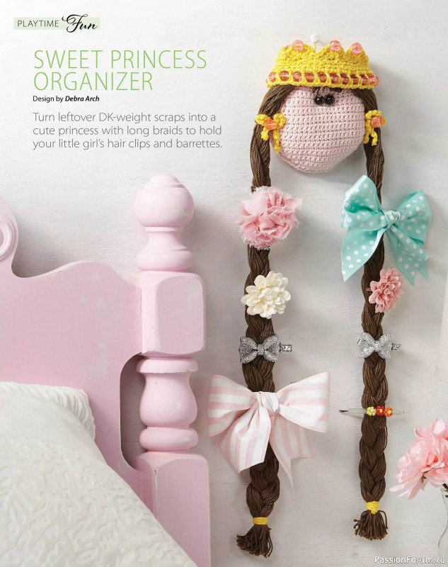 Вязаные проекты крючком в журнале «Crochet World Specials - Late Spring 2024»