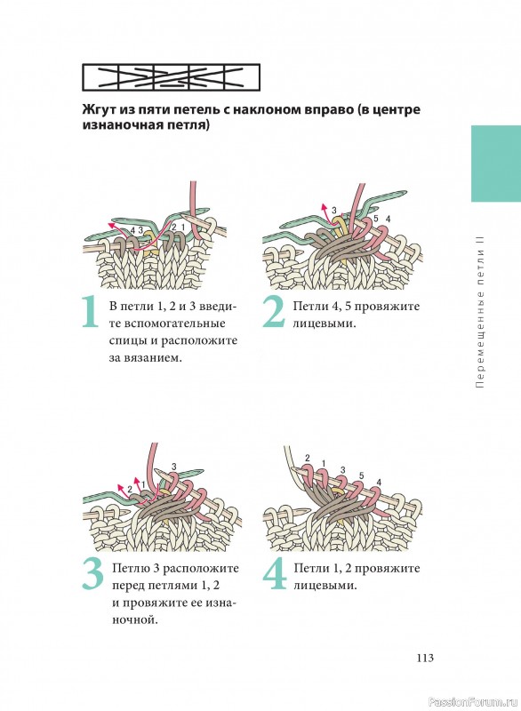 Вязаные проекты в книге «Полный японский справочник для вязания на спицах»