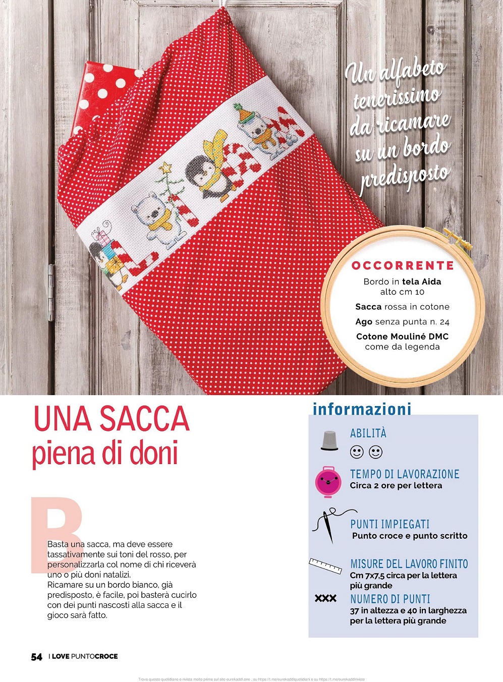 Журнал &quot;I Love Punto Croce&quot; №15 2020