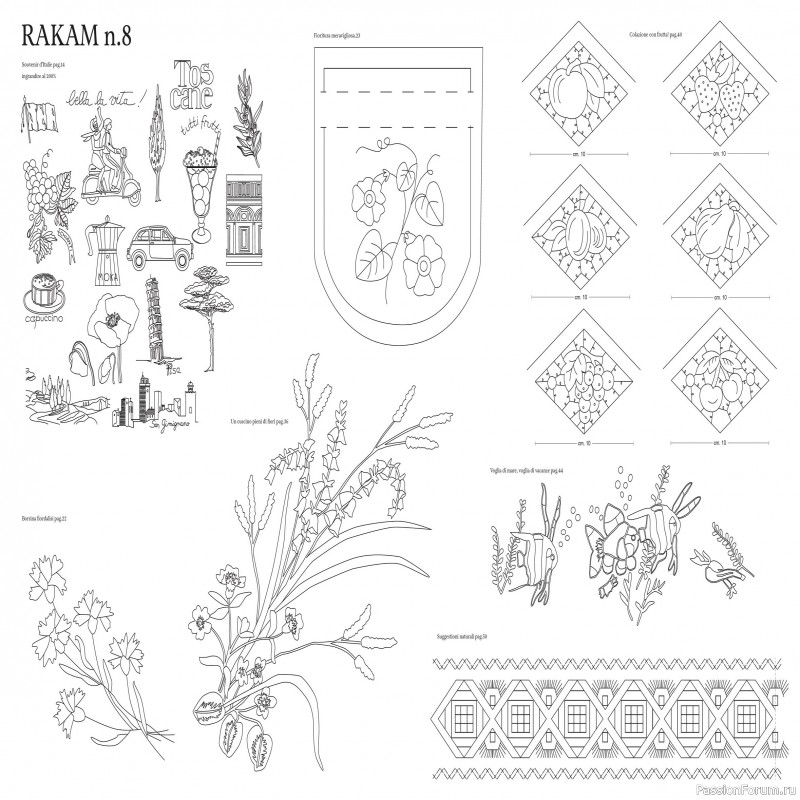 Коллекция проектов для рукодельниц в журнале «Rakam №8 2024»