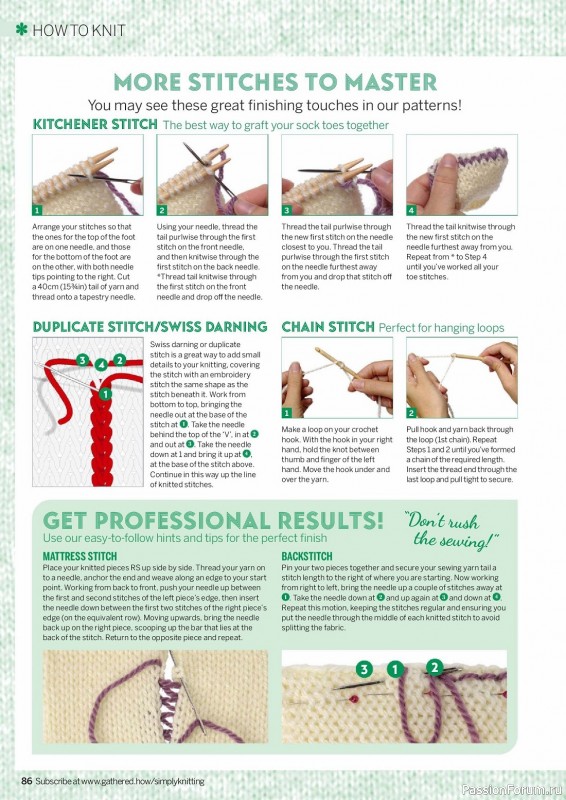 Вязаные проекты в журнале «Simply Knitting №241 2023»