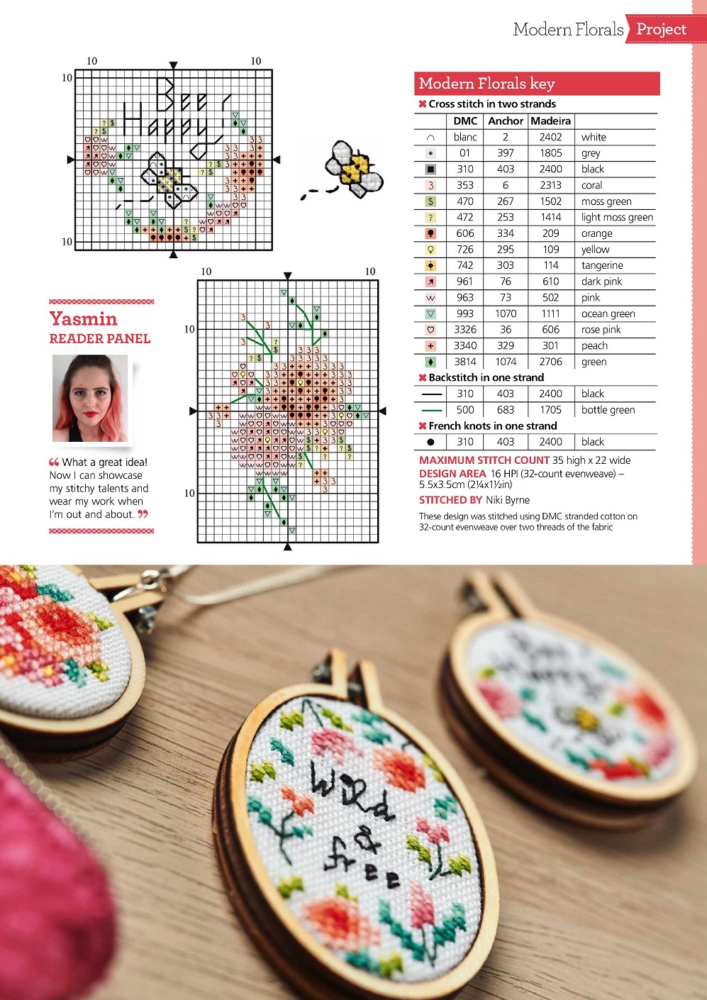 Журнал "The World of Cross Stitching №316 2022"