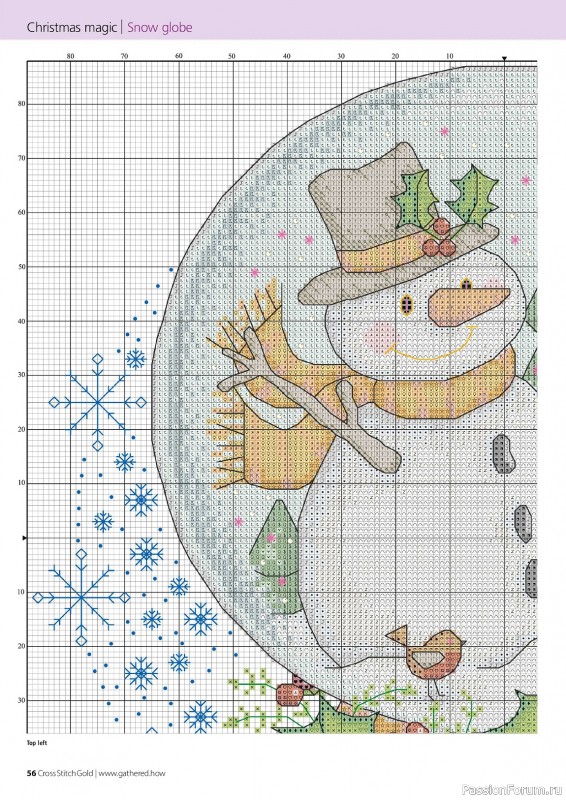 Коллекция вышивки в журнале «Cross Stitch Gold - Christmas Collection 2023»