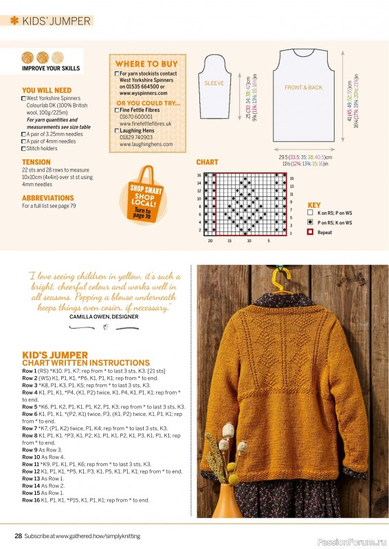 Вязаные проекты крючком в журнале «Simply Knitting №266 2025»