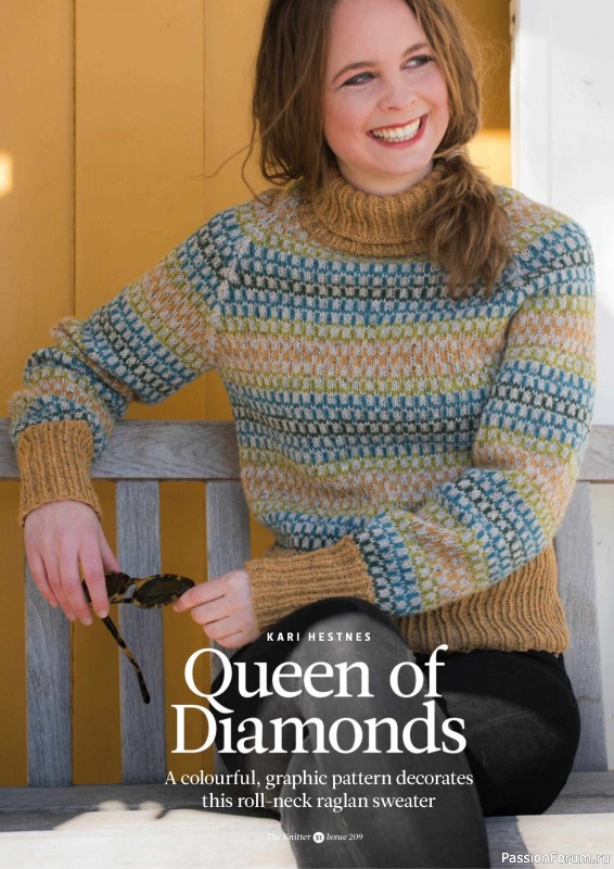 Вязаные проекты спицами в журнале «The Knitter №209 2024»