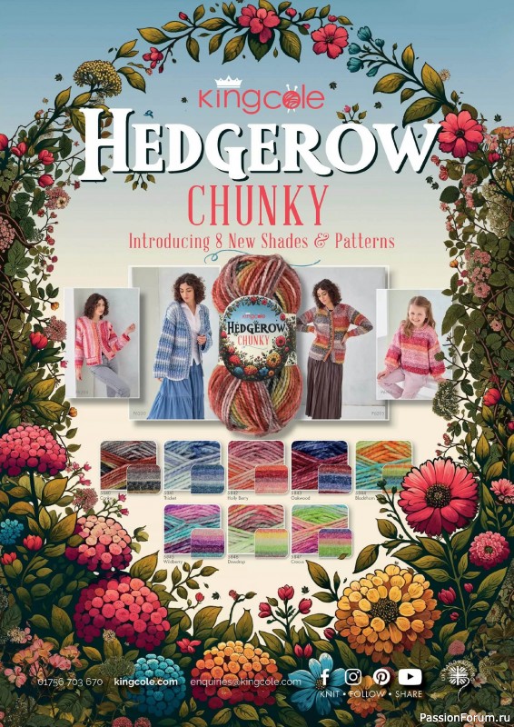 Вязаные проекты в журнале «Knit Now №171 2024»
