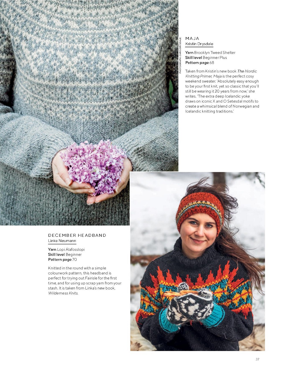 Модные вязаные изделия в журнале &quot;Knitting&quot; №225 2021