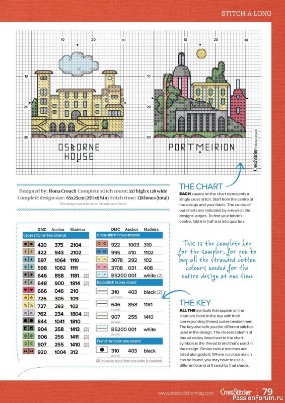 Коллекция вышивки в журнале «CrossStitcher №400 2023»
