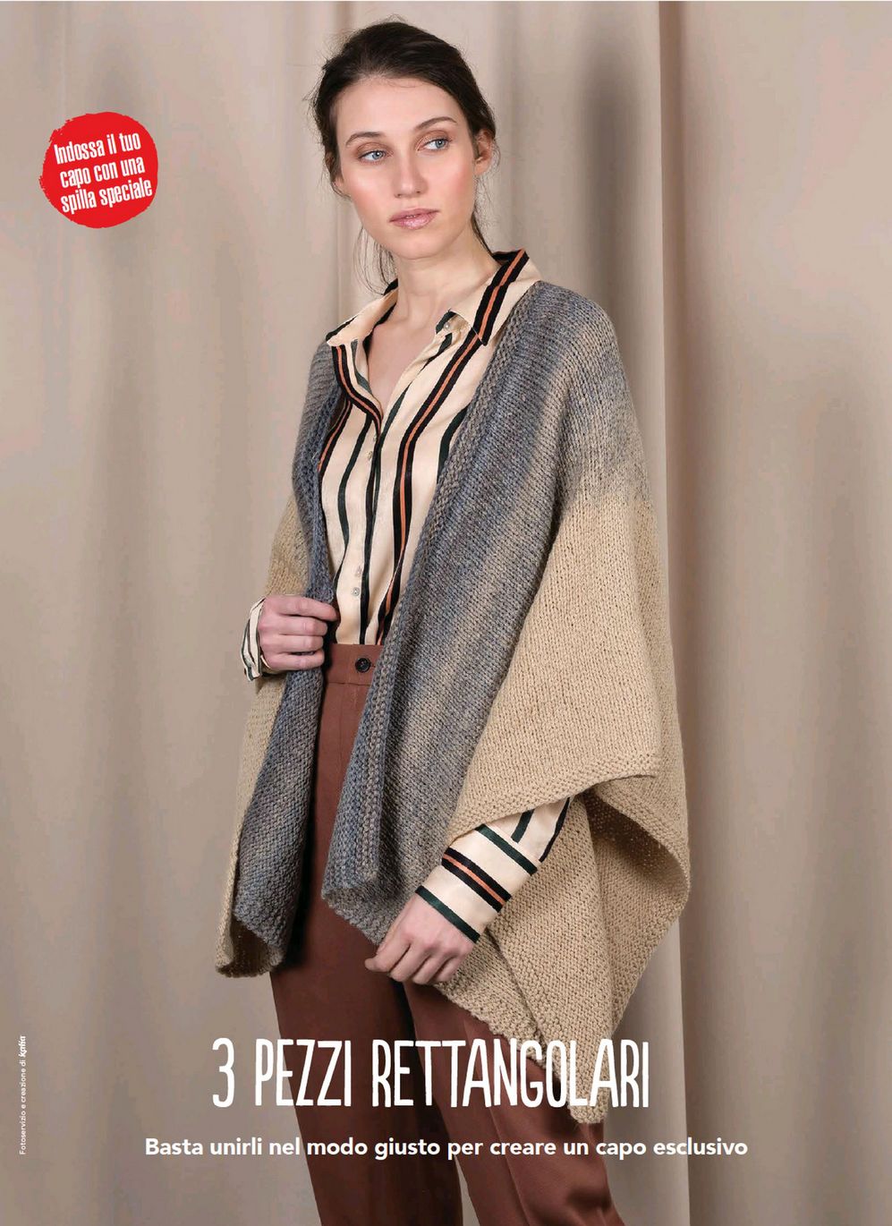 Шали в итальянском журнале &quot;Piu Maglia Sheciale. Scialli №8 2021&quot;