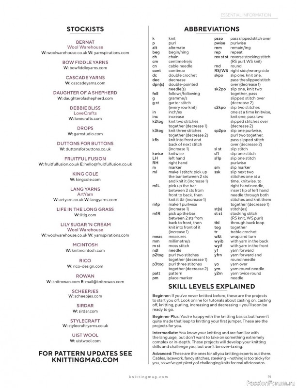 Вязаные модели спицами в журнале «Knitting №239 2023»