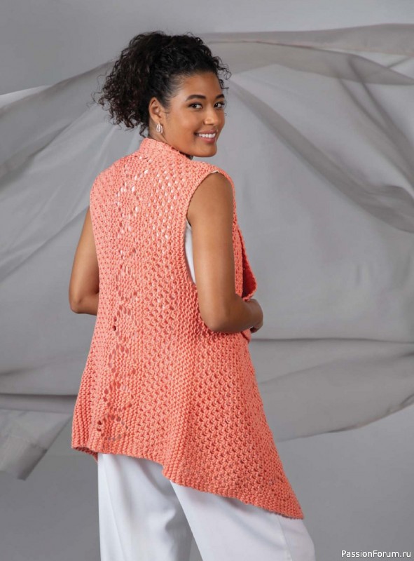 Вязаные модели в журнале «Interweave Knits - Spring 2024»