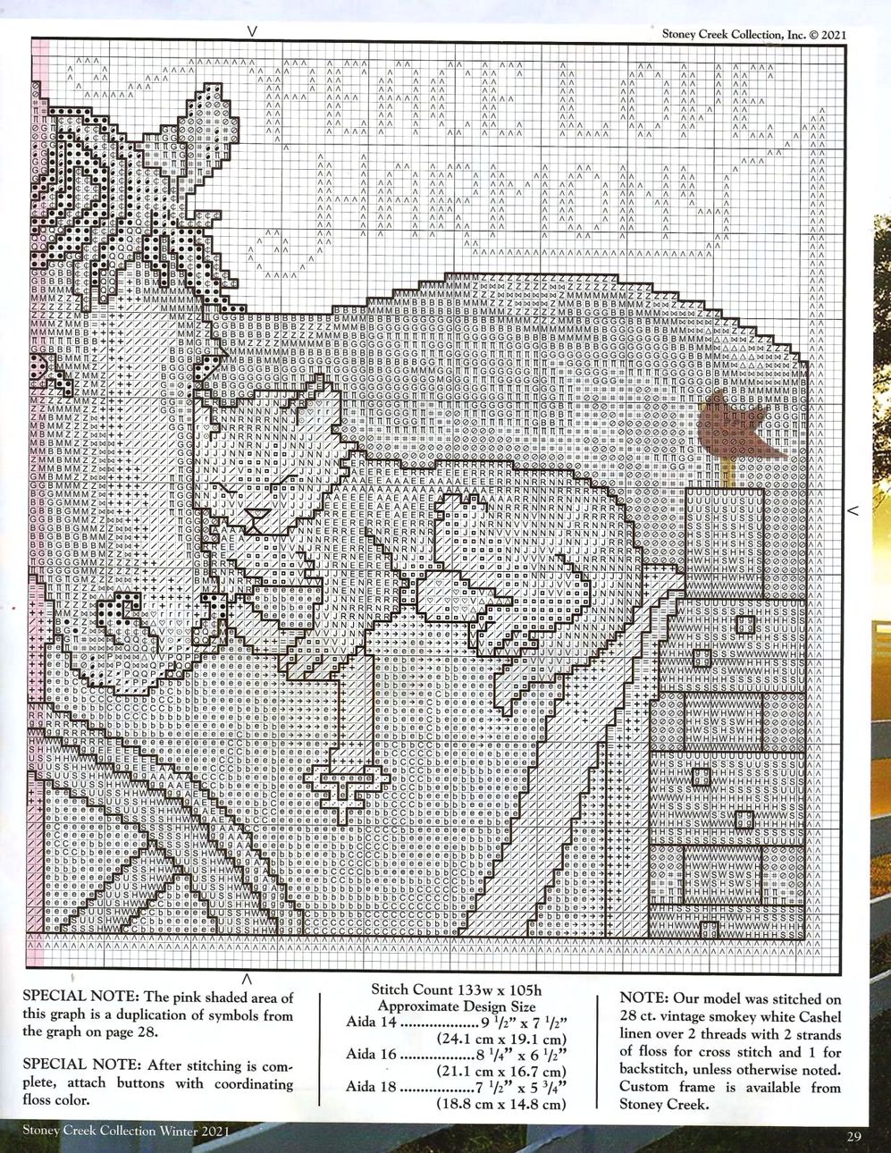 Журнал для вышивальщиц "Stoney Creek Cross Stitch Collection - Winter 2021"