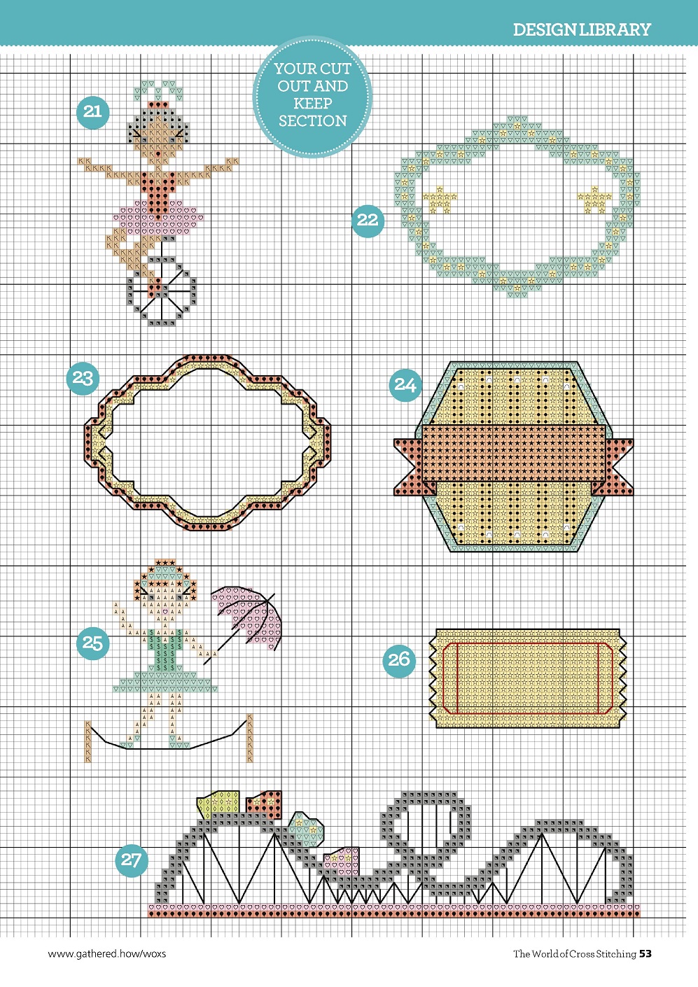 Журнал "The World of Cross Stitching №316 2022"