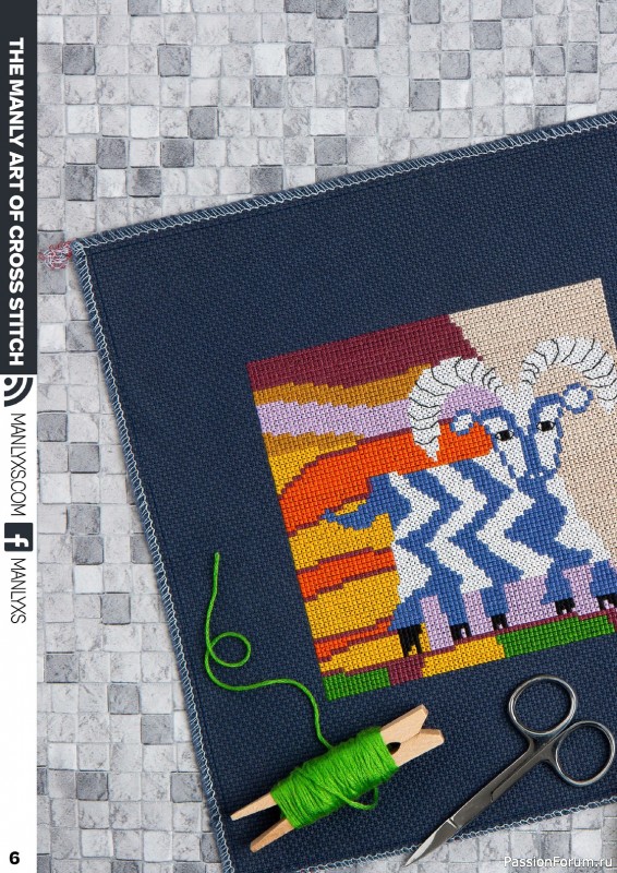 Коллекция вышивки в журнале «XStitch Magazine №24 2023»