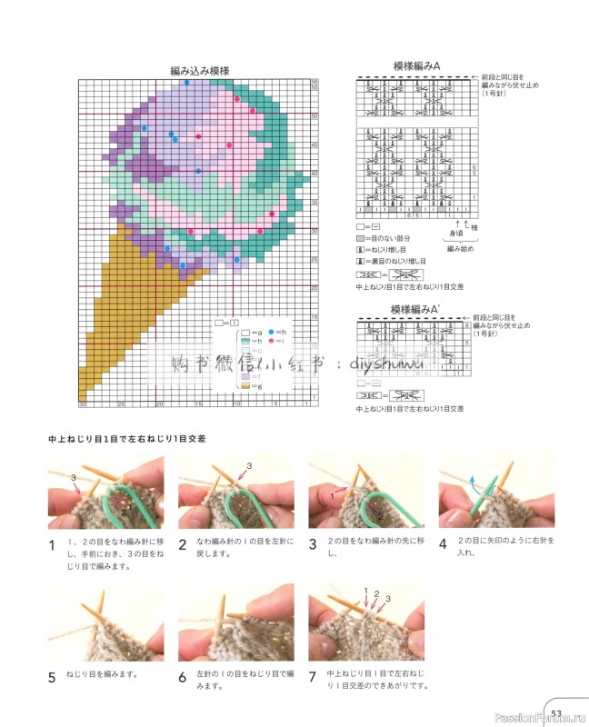 Вязаные проекты в книге «25 Knitting Color Works by Erika Tokai»