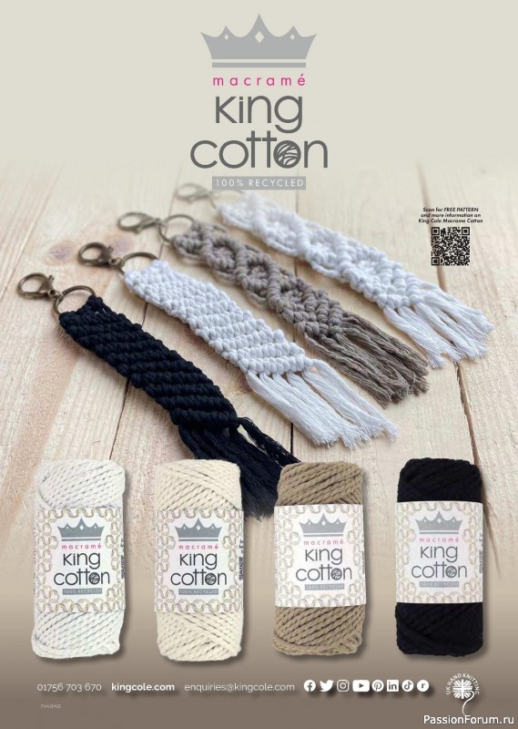 Вязаные проекты крючком в журнале «Inside Crochet №156 2023»