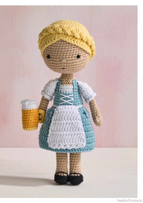Вязаные проекты крючком в журнале «Simply Crochet №155 2024»