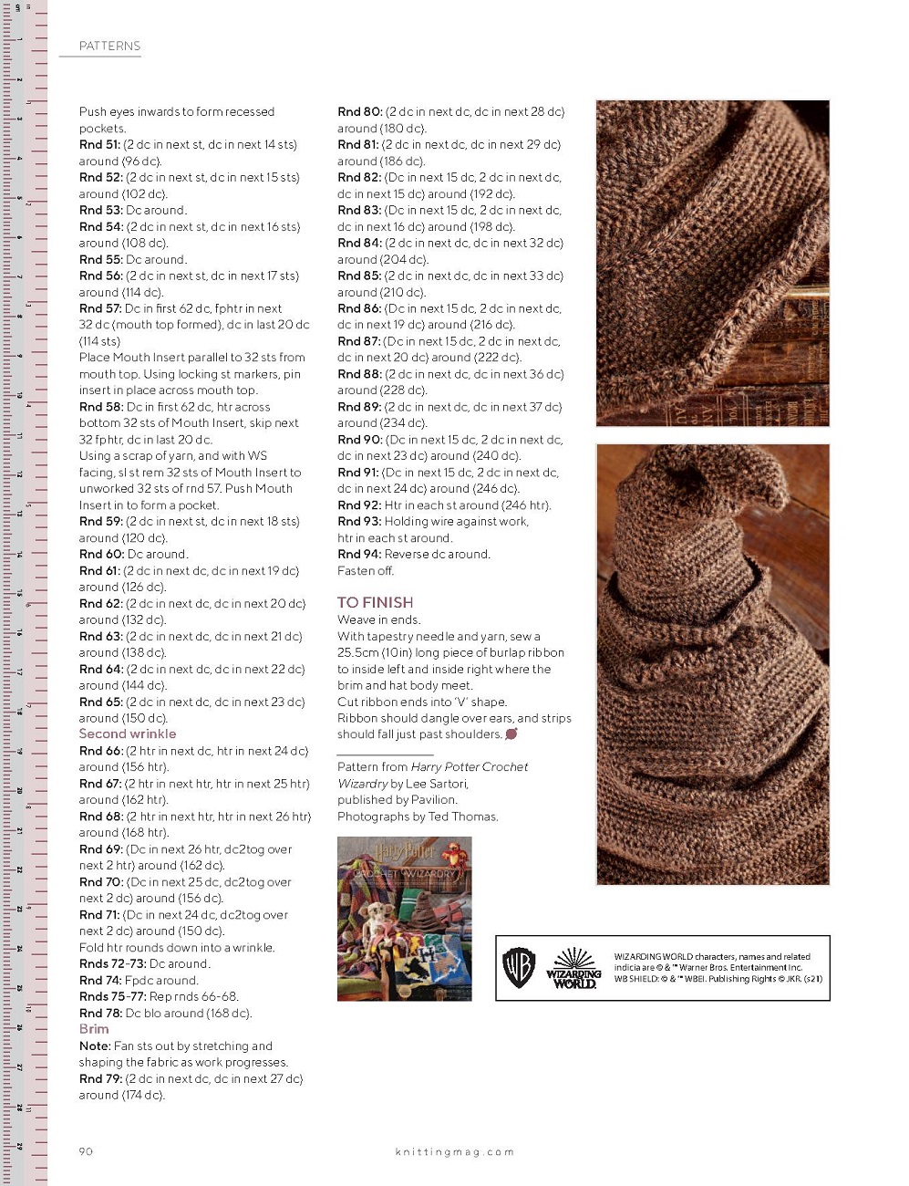 Модные и современные вязаные изделия и узоры в журнале &quot;Knitting&quot; №224 2021