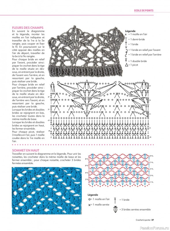 Вязаные проекты крючком в журнале «Crochet a Porter - Mai/Juillet 2025»