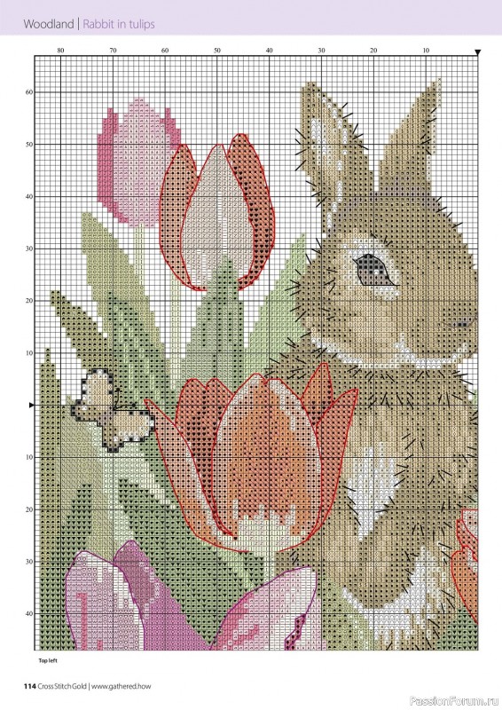 Коллекция вышивки в журнале «Cross Stitch Gold - Animal Collection 2023»