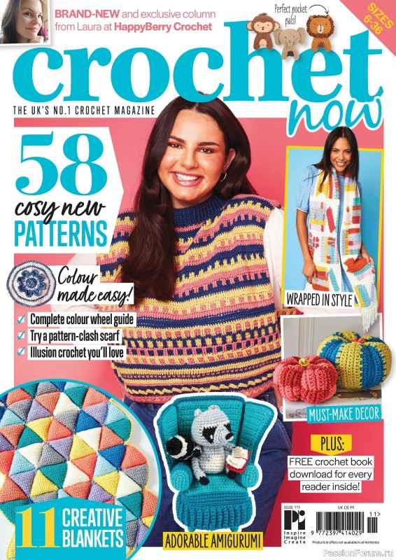 Вязаные проекты крючком в журнале &laquo;Crochet Now №111 2024&raquo;