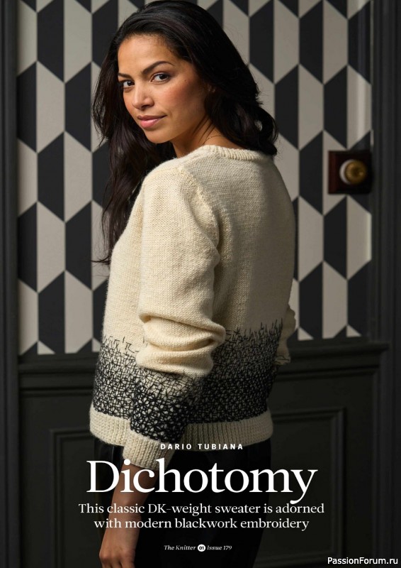 Вязаные модели в журнале «The Knitter №179 2022»