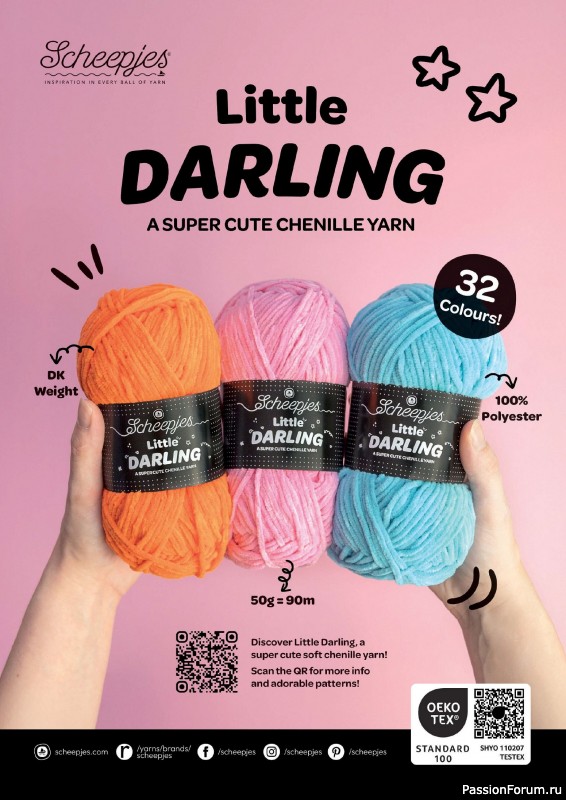 Вязаные проекты крючком в журнале «Crochet Now №119 2025»