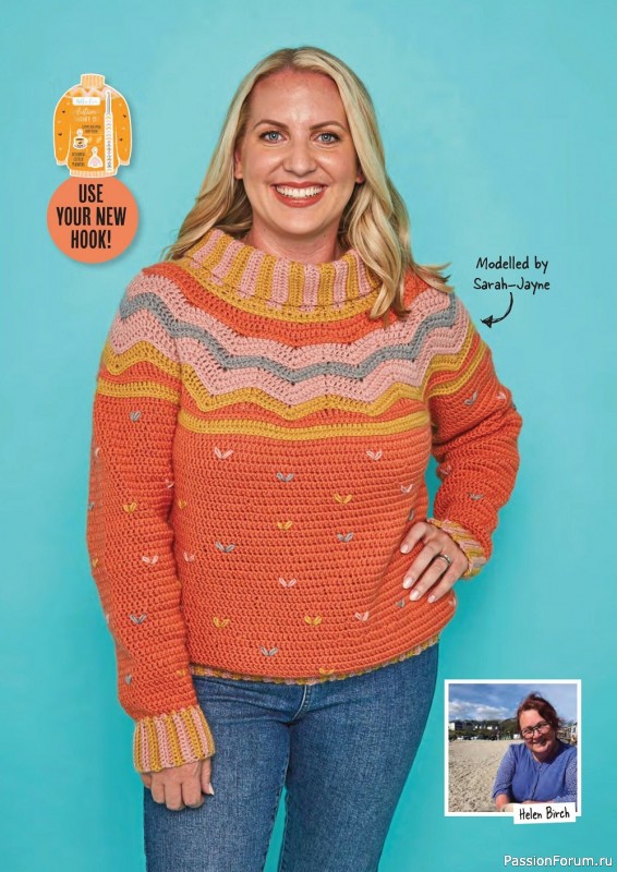 Вязаные проекты крючком в журнале «Crochet Now №86 2022»