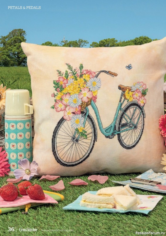 Коллекция вышивки в журнале «CrossStitcher №398 2023»