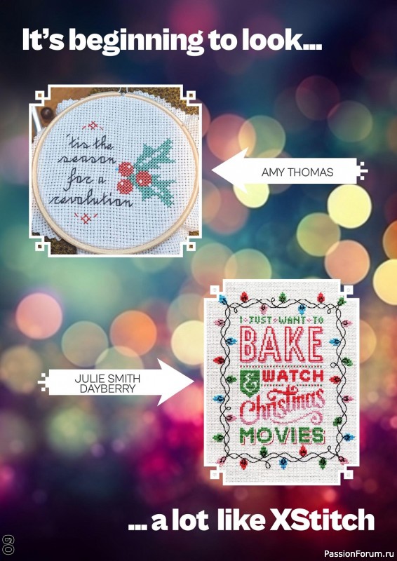 Коллекция вышивки в журнале «XStitch Magazine №24 2023»