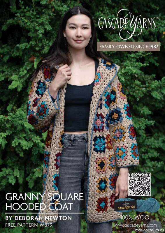 Вязаные проекты крючком в журнале «Crochet Now №107 2024»