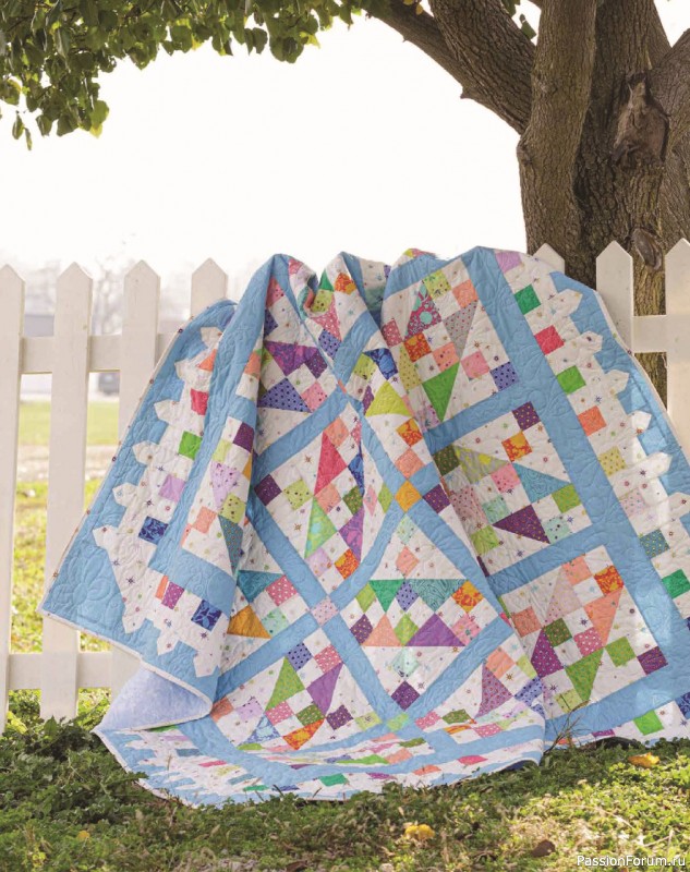 Коллекция проектов для рукодельниц в журнале «Quilter’s World Special - Perfectly Precut 2025»