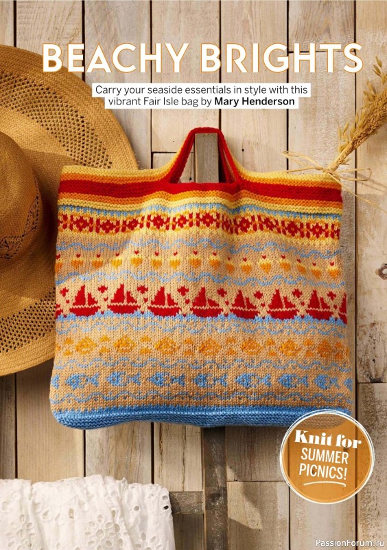 Вязаные проекты крючком в журнале «Simply Knitting №266 2025»