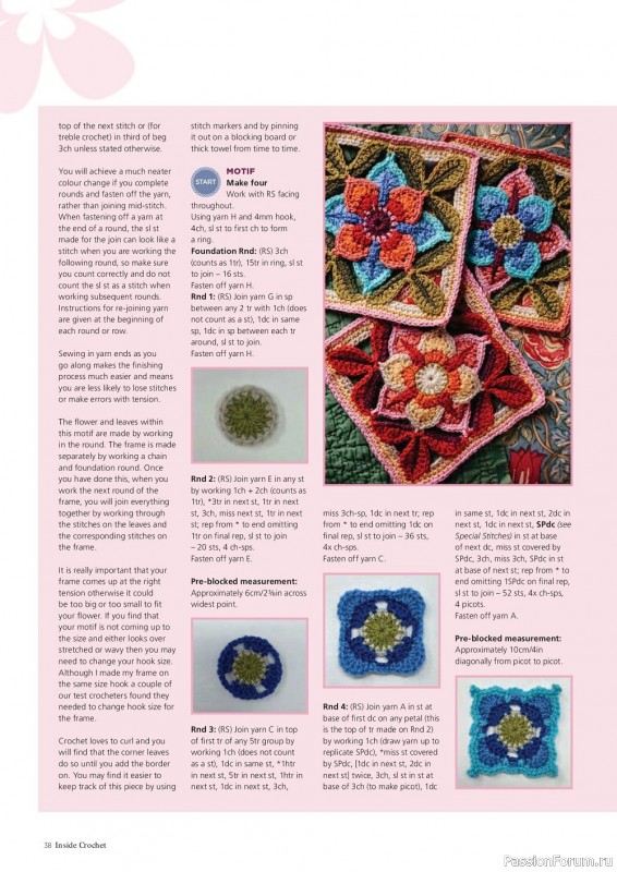 Вязаные проекты в журнале «Inside Crochet №155 2023»