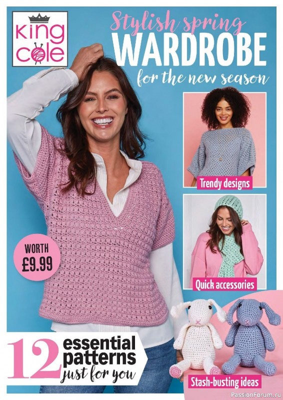 Вязаные проекты крючком в журнале «Crochet Now №91 2023»