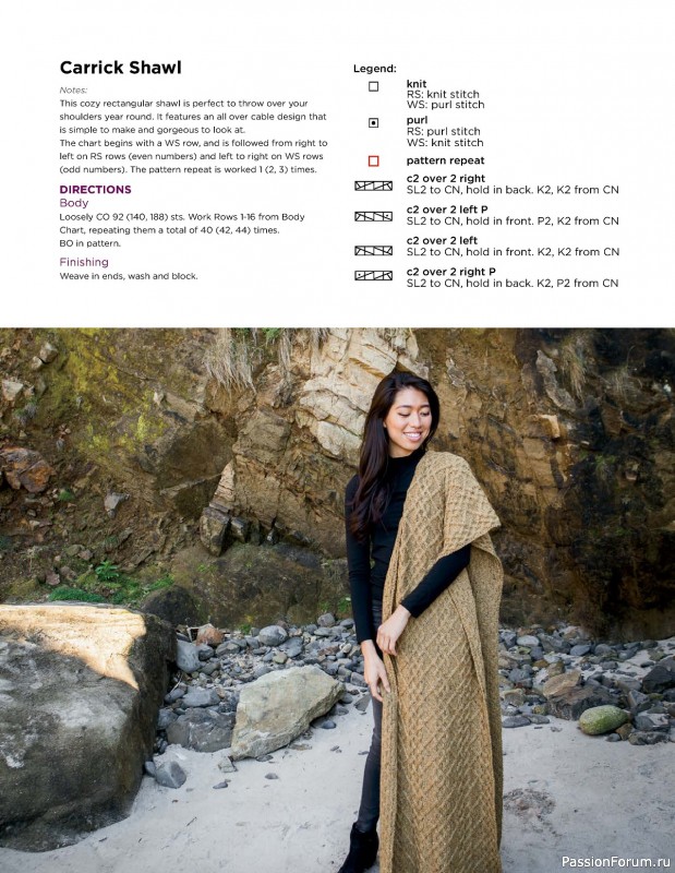 Коллекция трикотажной одежды в книге «Windward Cable Collection»