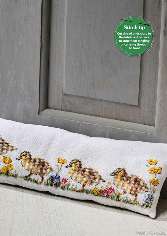 Коллекция вышивки в журнале «Cross Stitch Gold - Birds Collection 2024»