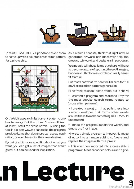 Коллекция вышивки в журнале «XStitch Magazine №23 2023»