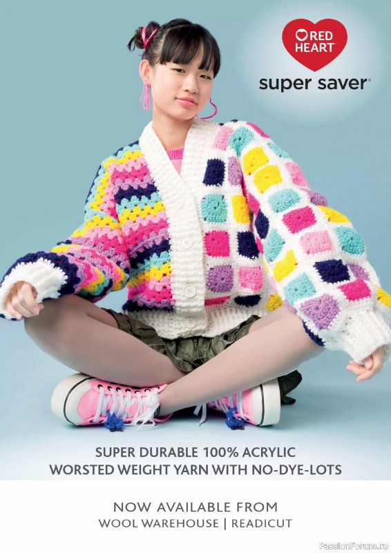 Вязаные проекты крючком в журнале «Crochet Now №113 2024»