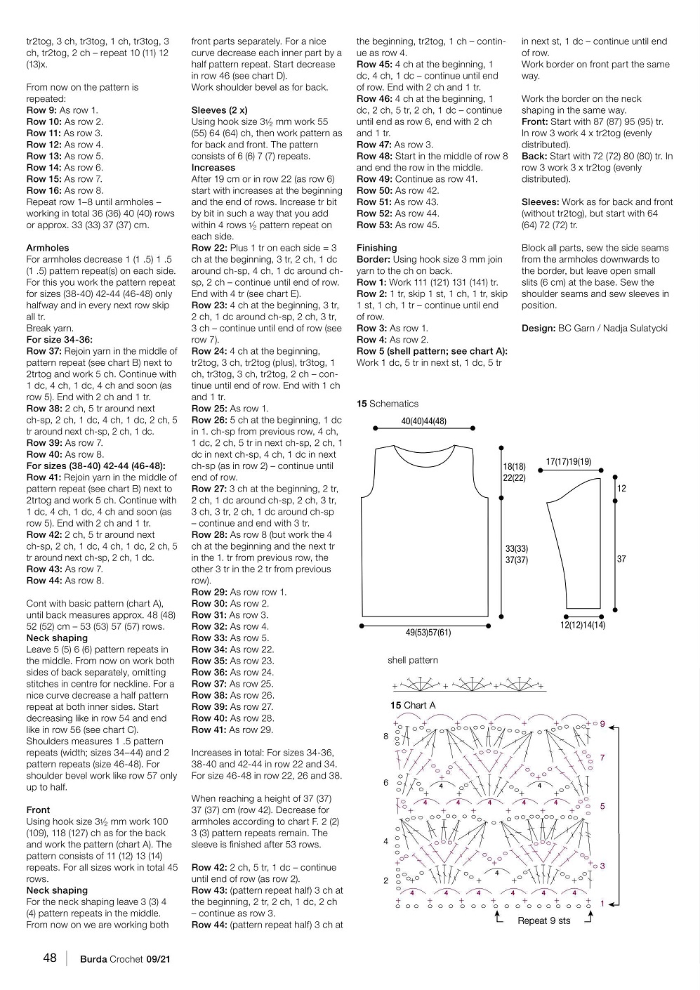 Журнал "Burda Crochet" №9 2021