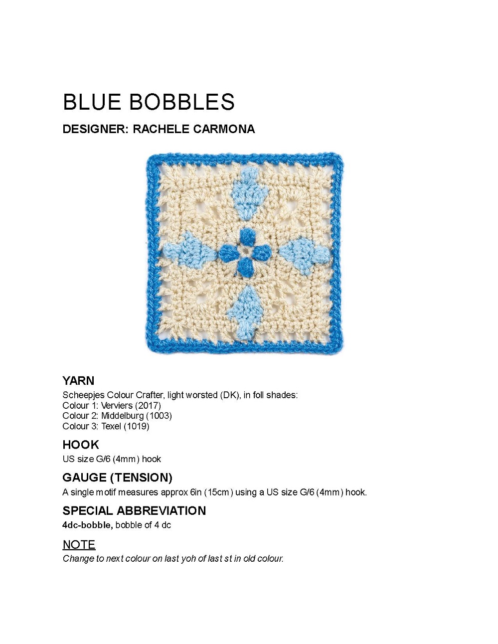 Коллекция проектов крючком в книге &laquo;100 Crochet Tiles&raquo;