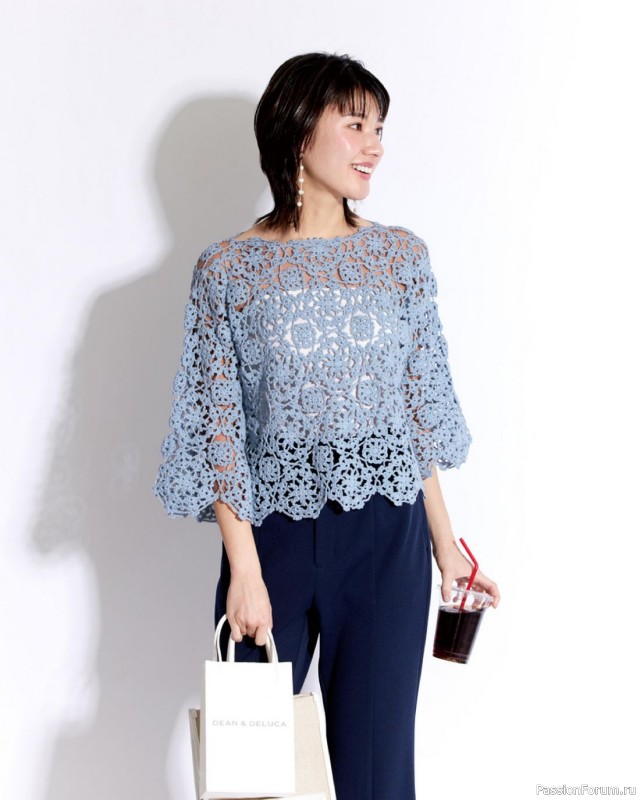 Вязаные модели в журнале «Knit Ange - Spring-Summer 2023»