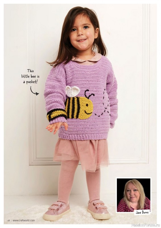 Вязаные проекты крючком в журнале «Crochet Now №103 2024»
