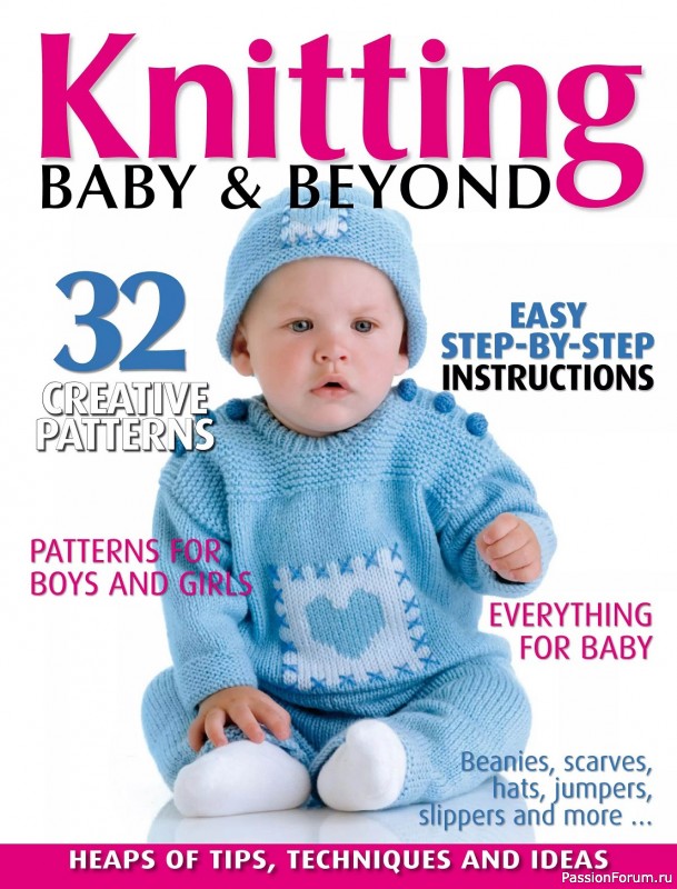 Вязаные модели для детей в журнале &laquo;Knitting Baby &amp; Beyond №3 2023&raquo;