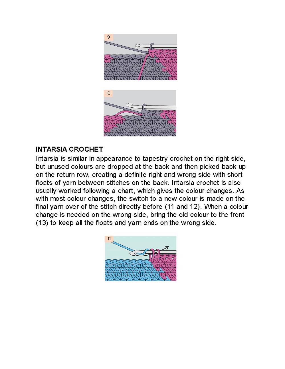 Коллекция проектов крючком в книге &laquo;100 Crochet Tiles&raquo;