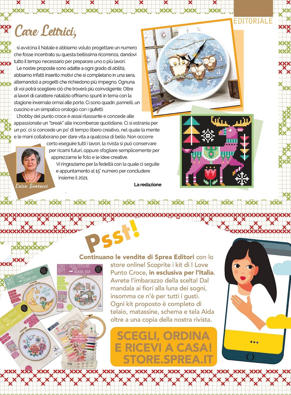 Журнал &quot;I Love Punto Croce&quot; №15 2020