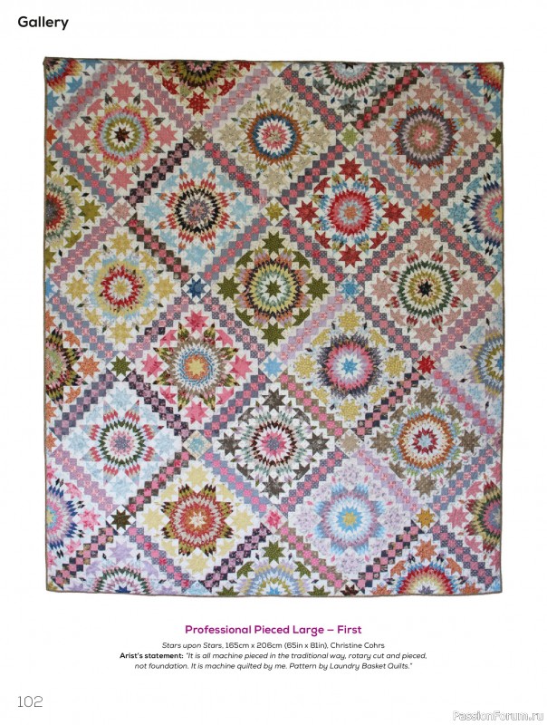 Коллекция проектов для рукодельниц в журнале «Quilters Companion №132 2025»