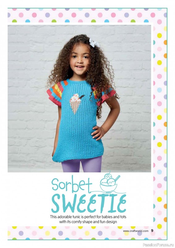 Вязаные модели в журнале «Baby Knits 2024»
